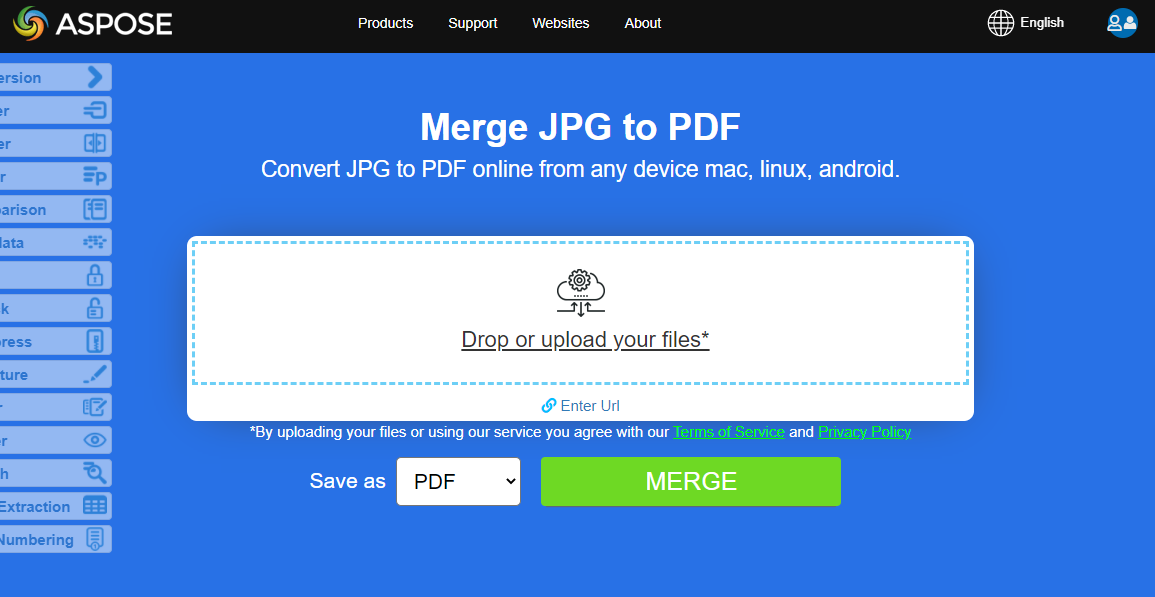 Merger JPG to PDF