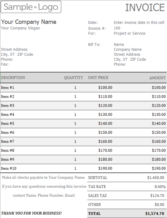 Invoice