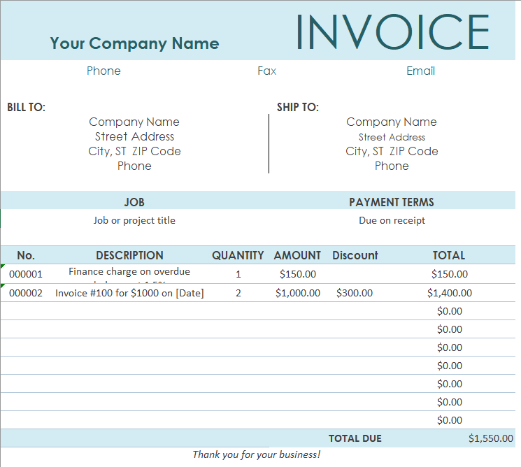 Invoice