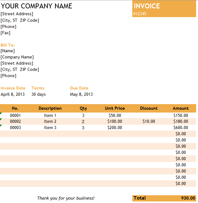 Invoice