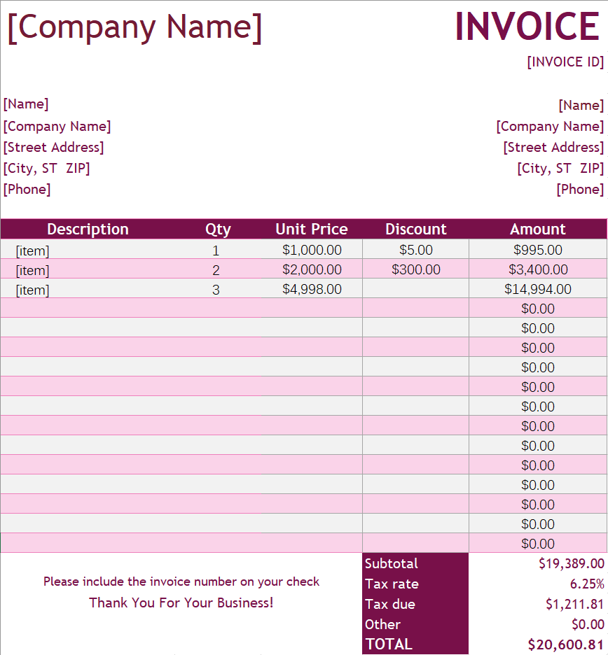 Invoice