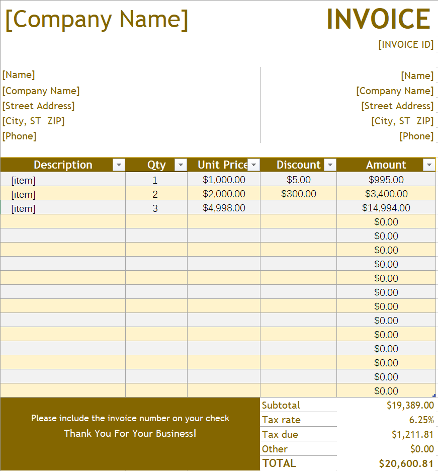 Invoice