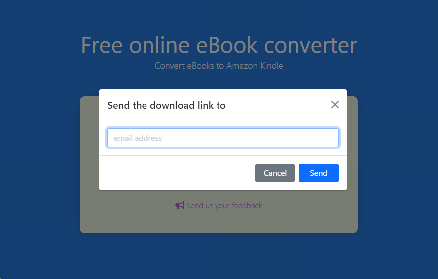 best pdf to kindle converter big file