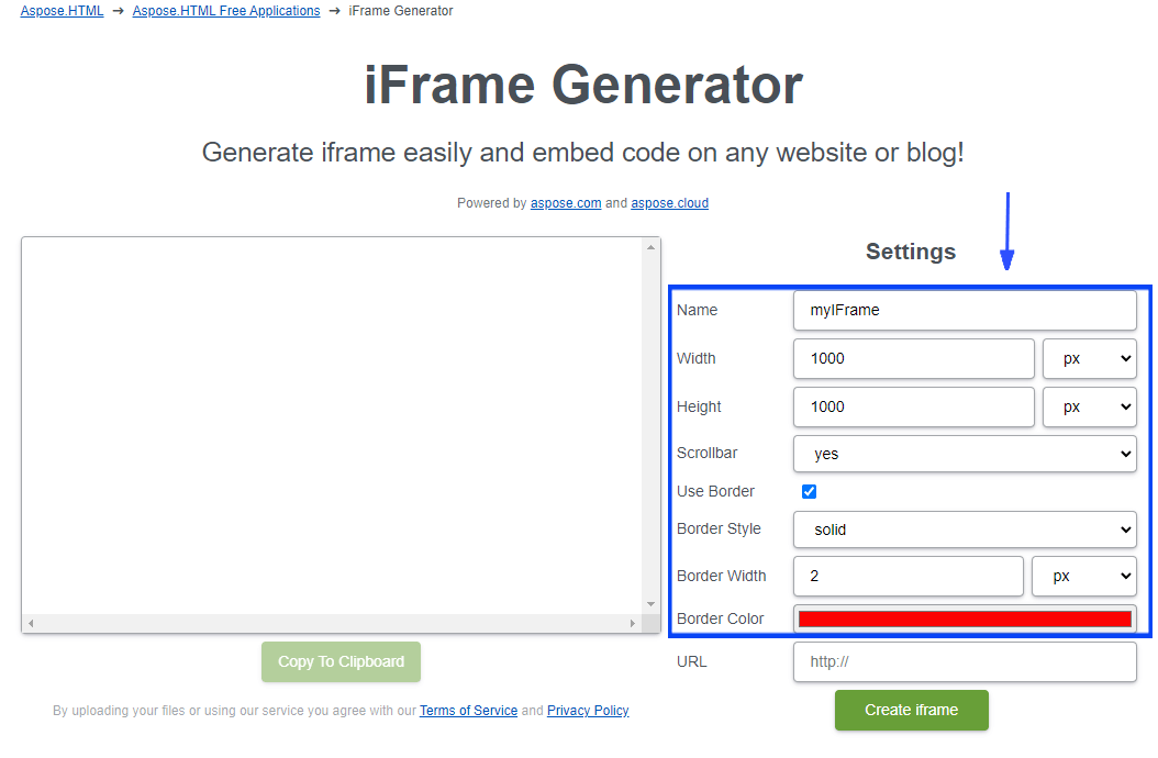 filter Mania Pakistani iFrame Generator | Create iframe code to embed in any website