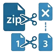 Aspose.Zip Split Archive Files