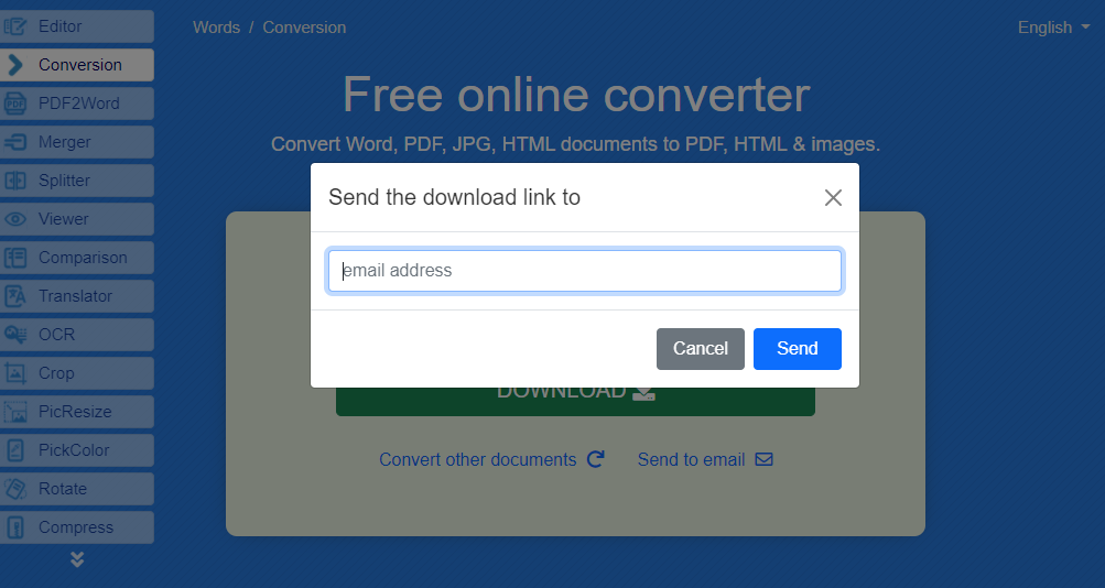 convert pdf to html free converter download